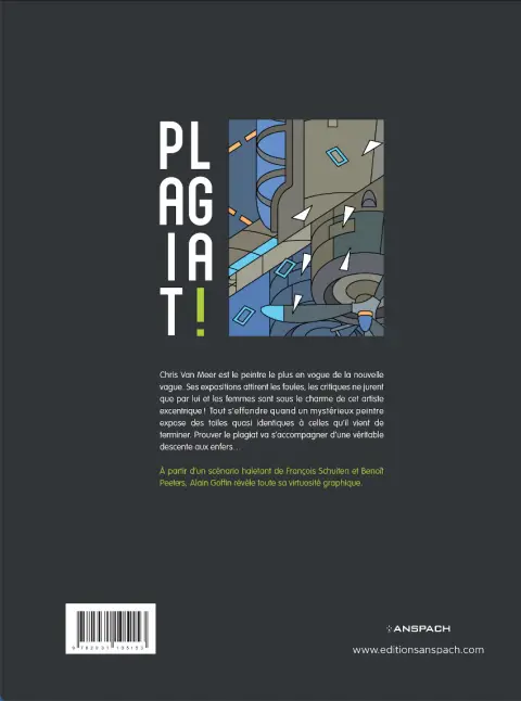 Verso de l'album Plagiat !