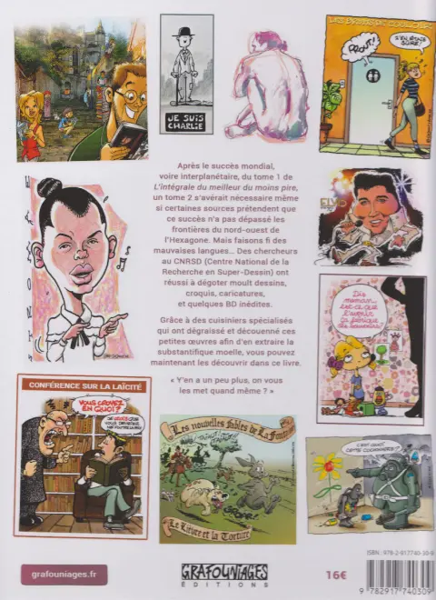 Verso de l'album L'intégrale du meilleur du moins pire Tome 2