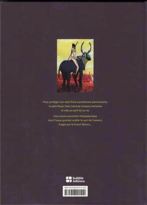 Verso de l'album Moon Deer