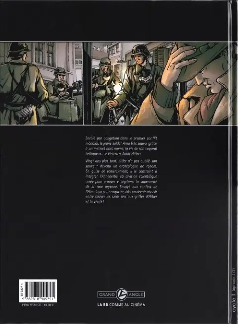 Verso de l'album L'Oeil des dobermans 1 Pour la gloire du diable