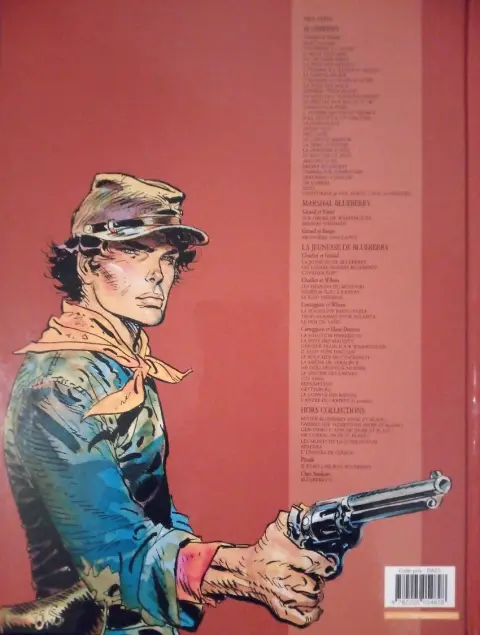 Verso de l'album La Jeunesse de Blueberry Tome 5 Terreur sur le Kansas