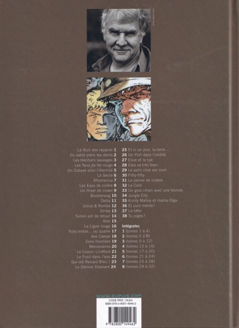 Verso de l'album Jeremiah Tome 30 Fifty-Fifty