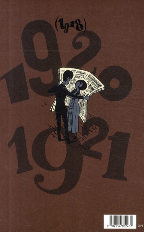 Verso de l'album Par les chemins noirs