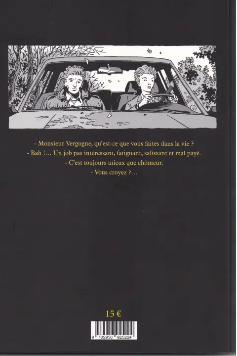 Verso de l'album Vergogne & Fils