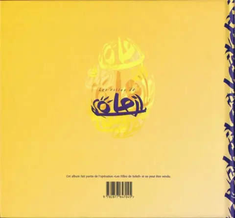 Verso de l'album Les Filles de Soleil N° 2