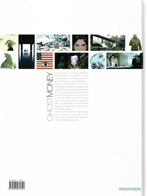 Verso de l'album Ghost Money Tome 5 Le Black Cloud