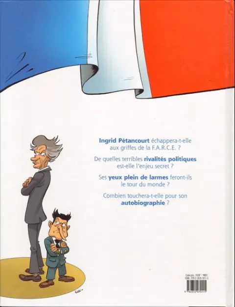 Verso de l'album Ingrid de la jungle