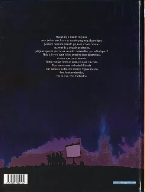 Verso de l'album Lapinot (Les formidables aventures sans) Tome 3 Cyberculture mon amour