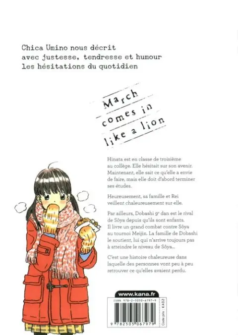 Verso de l'album March comes in like a lion 9