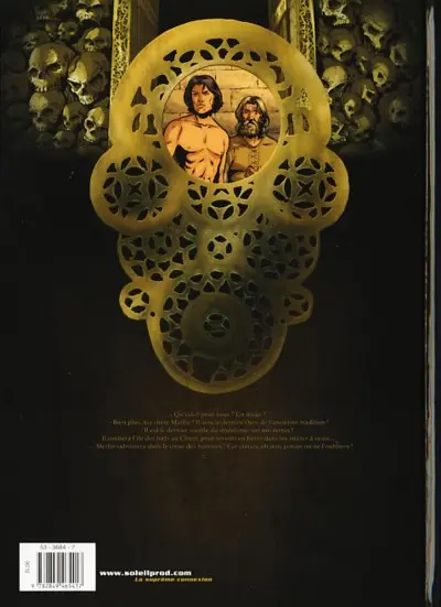 Verso de l'album Merlin Tome 8 L'aube des armes