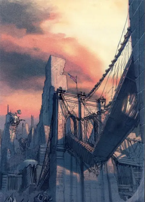 Verso de l'album Parallèle New York, New York - Artbook