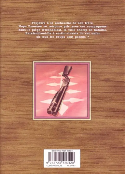 Verso de l'album PeaceMaker 3