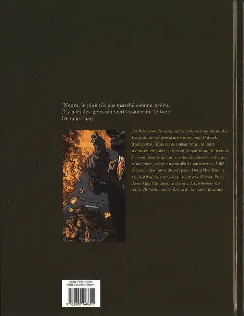 Verso de l'album La Princesse du sang Seconde partie