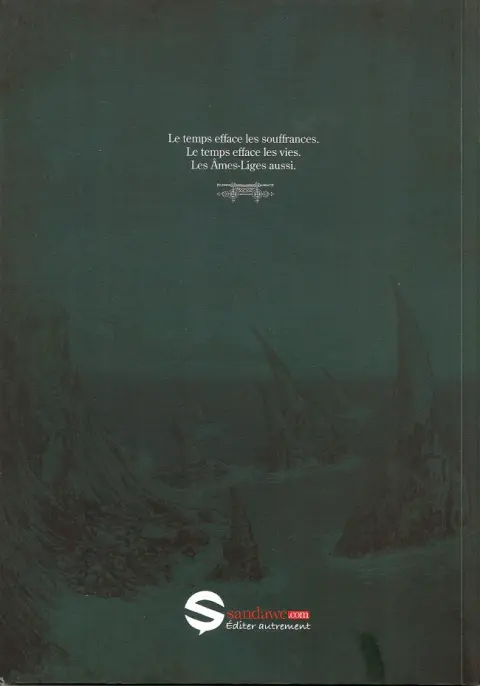 Verso de l'album Ames-Liges Artbook