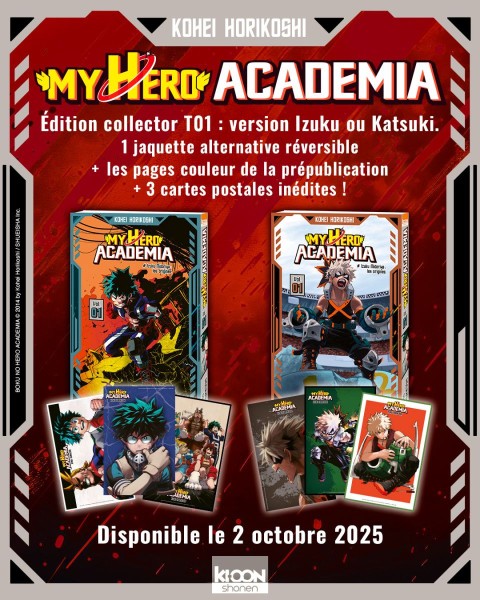 Autre de l'album My Hero Academia Vol. 01 Izuku Midoriya : les origines