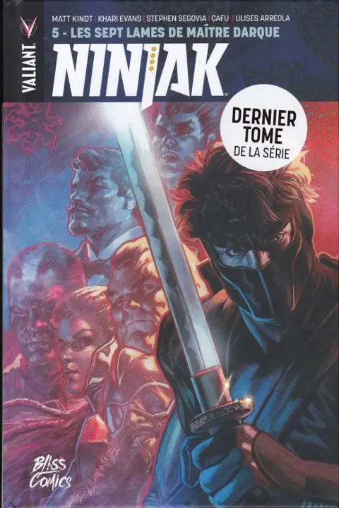Autre de l'album Ninjak Tome 5 Les Sept Lames de Maître Darque