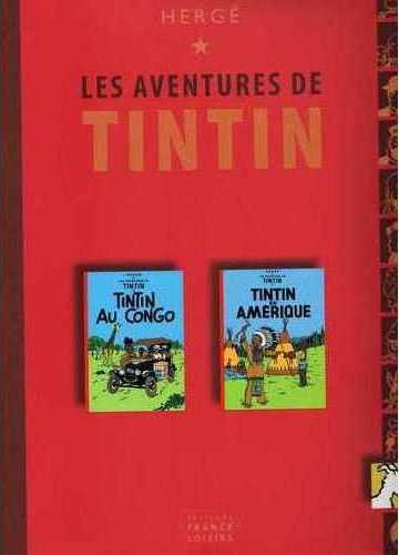 Couverture de l'album Tintin Tintin au Congo / Tintin en Amérique