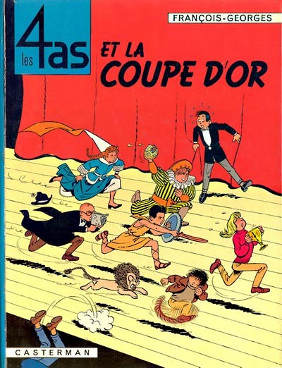 Couverture de l'album Les 4 as Tome 6 Les 4 as et la coupe d'or