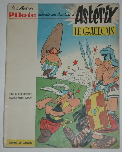 Couverture de l'album Astérix Tome 1 Asterix le gaulois