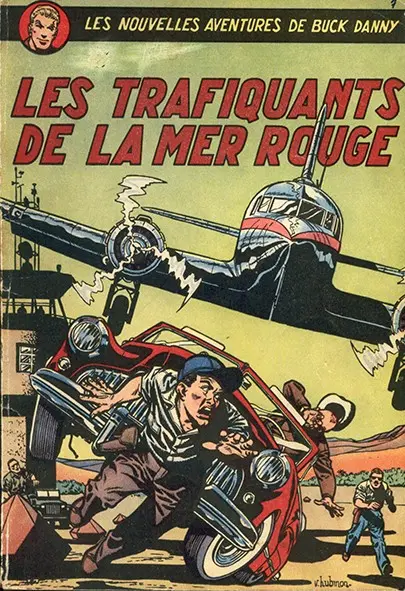 Couverture de l'album Buck Danny Tome 7 Les Trafiquants de la mer Rouge