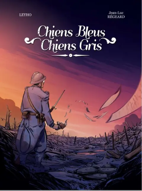 Couverture de l'album Chiens Bleus, Chiens Gris