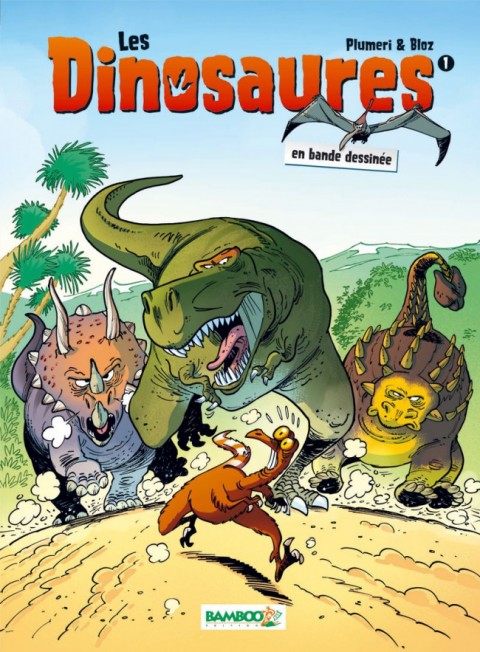 Couverture de l'album Les Dinosaures en BD Tome 1