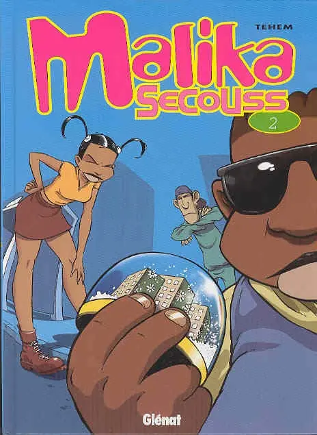 Couverture de l'album Malika Secouss Tome 2 Crise de tête