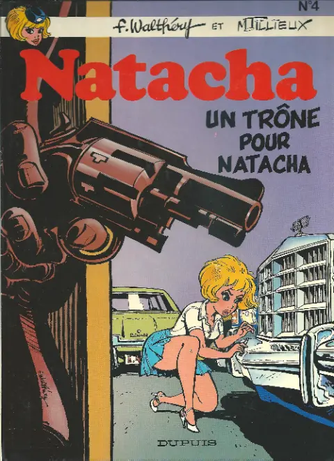 Couverture de l'album Natacha Tome 4 Un trône pour Natacha