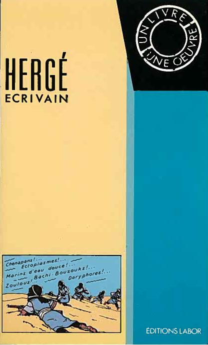 Couverture de l'album Hergé écrivain