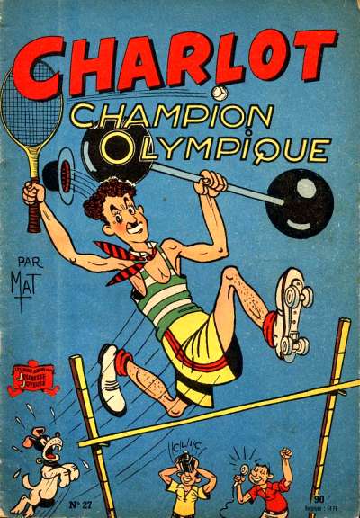 Couverture de l'album Charlot 1ère Série - SPE Tome 27 Charlot champion olympique