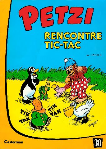 Couverture de l'album Petzi Tome 30 Petzi rencontre Tic-Tac