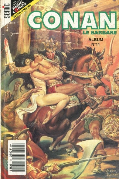 Couverture de l'album Conan le barbare Album N°11 (du n°31 au n°33)