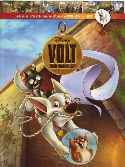 Couverture de l'album Les plus grands chefs-d'œuvre Disney en BD Tome 22 Volt