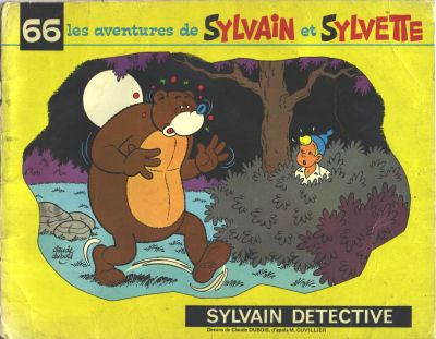 Couverture de l'album Sylvain et Sylvette Tome 66 Sylvain détective
