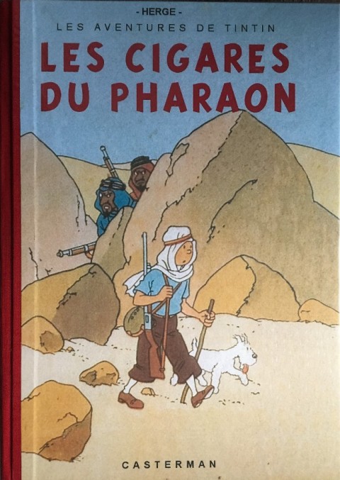 Couverture de l'album Tintin Les cigares du Pharaon
