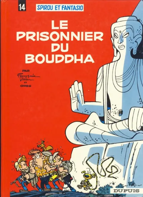 Couverture de l'album Spirou et Fantasio Tome 14 Le prisonnier du Bouddha