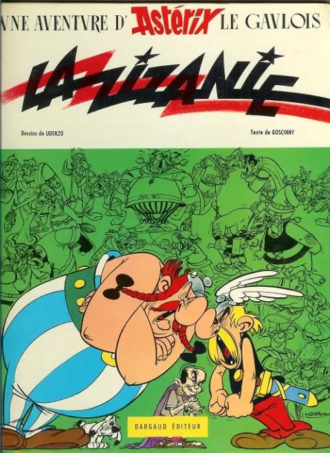 Couverture de l'album Astérix Tome 15 La zizanie