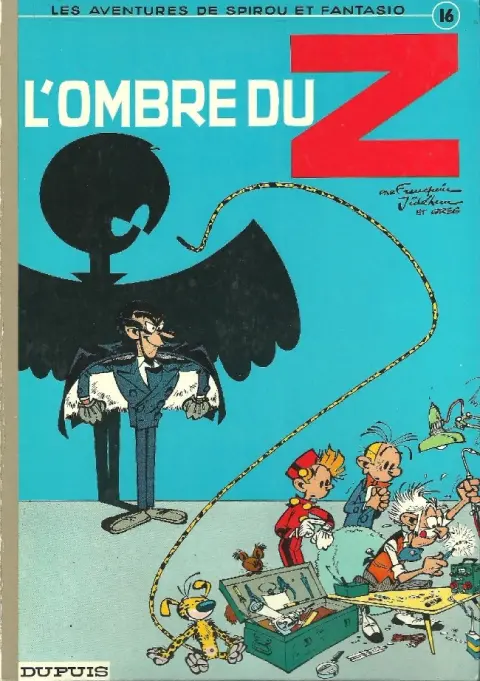 Couverture de l'album Spirou et Fantasio Tome 16 L'ombre du Z