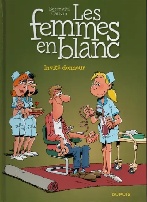 Couverture de l'album Les Femmes en Blanc Tome 28 Invité donneur