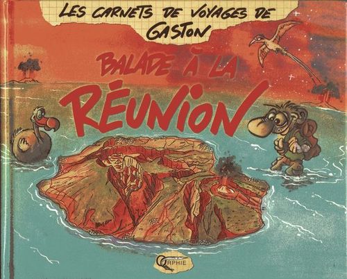 Couverture de l'album Les Carnets de voyages de Gaston Tome 2 Balade à la Réunion