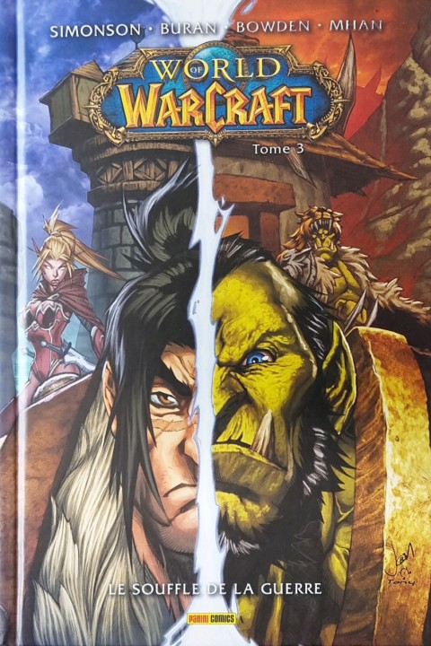Couverture de l'album World of Warcraft Panini Comics Tome 3 Le souffle de la guerre