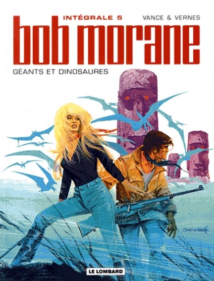 Couverture de l'album Bob Morane L'Intégrale 5 Géants et Dinosaures