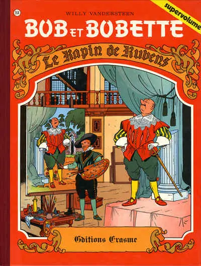 Couverture de l'album Bob et Bobette Tome 164 Le rapin de Rubens