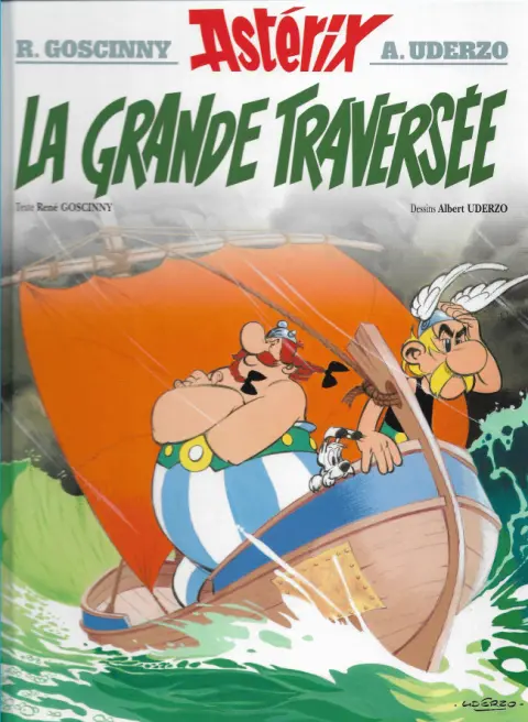 Couverture de l'album Astérix Tome 22 La grande traversée
