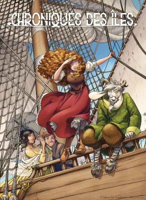 Chroniques des îles Tome 2 Des filles et des chêvres