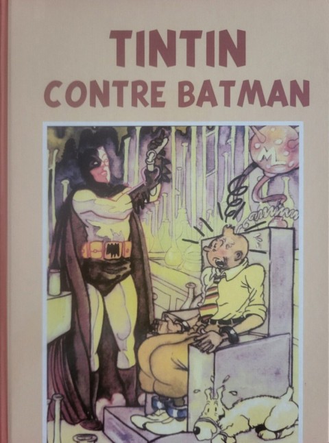 Couverture de l'album Tintin Tintin contre Batman