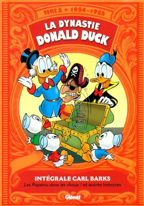 Couverture de l'album La Dynastie Donald Duck Tome 5 Les Rapetou dans les choux ! et autres histoires (1954 - 1955)