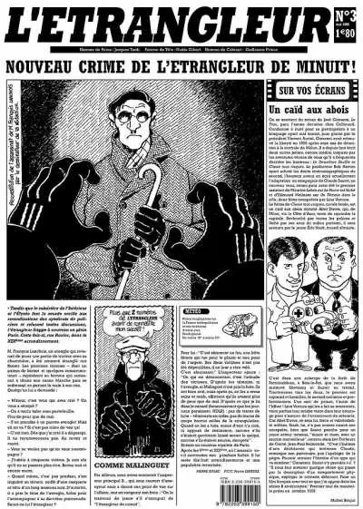 L'Étrangleur Tome 3 Nouveau crime de l'étrangleur de minuit !