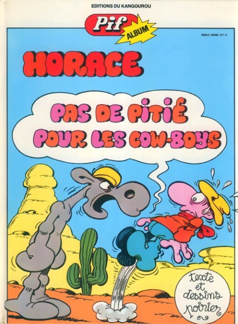 Couverture de l'album Horace Volume 1 Pas de pitié pour les cow-boys