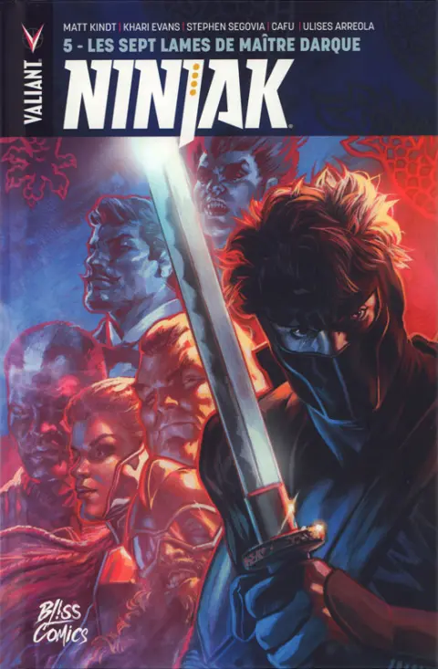 Ninjak Tome 5 Les Sept Lames de Maître Darque